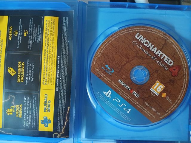 Uncharted 4 PS4 (PlayStation 4)