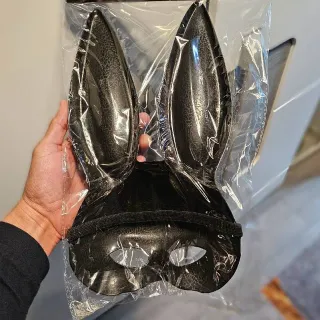 Máscara conejo Sexy para Disfraz Seductor negro