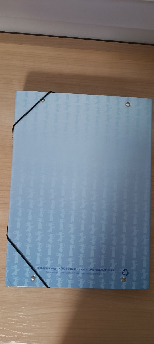 Carpeta Fluvi Expo Zaragoza 2008