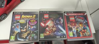 3 Juegos PS3 LEGO