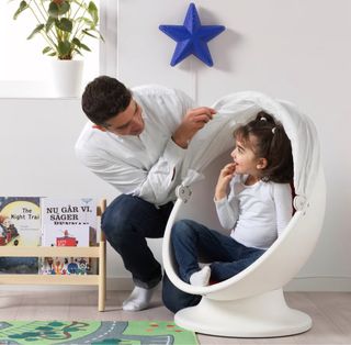 Sillón giratorio infantil IKEA PS LÖMSK
Color azul
