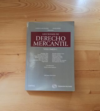 Lecciones de Derecho Mercantil: Volumen I 