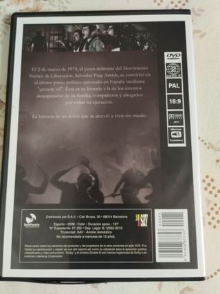 DVD Salvador - Drama Histórico Español