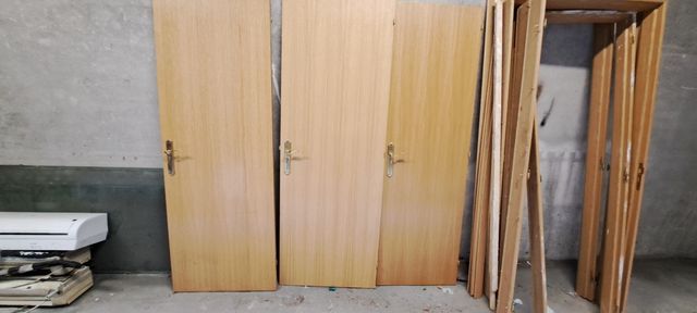 Puertas interiores macizas - 2 unidades