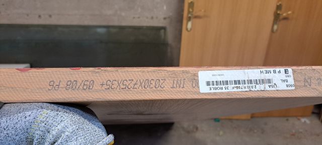 Puertas interiores macizas - 2 unidades