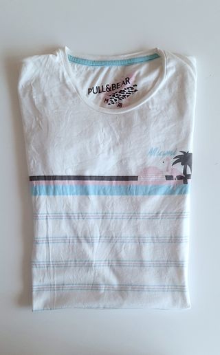 3 Camisetas +1 gratis Pull&Bear - Miami
