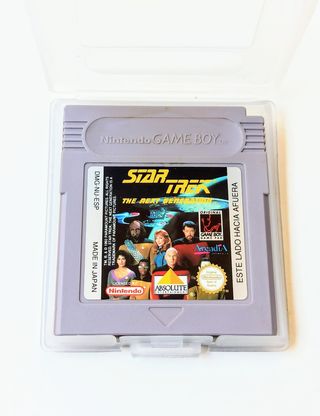 GAME BOY STAR TREK LA PROSSIMA GENERAZIONE NINTENDO