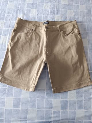 Bermuda  vaquera beige Dakin