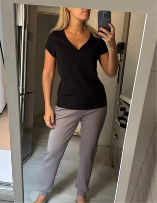 Blusa Amichi negra - Talla S