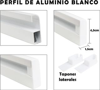 Cortina mosquitera puerta 210x90cm