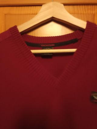 Jersey Paul Shark rojo L