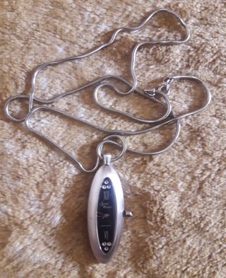 Reloj Jewel plata - Collar