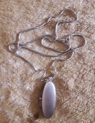 Reloj Jewel plata - Collar