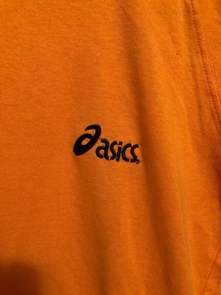 Vintage T-Shirt Asics Arancione