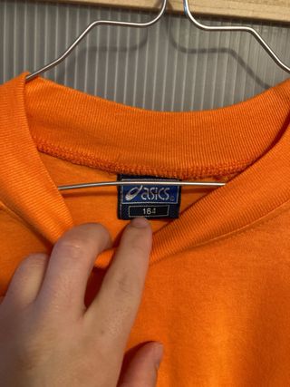 Vintage T-Shirt Asics Arancione