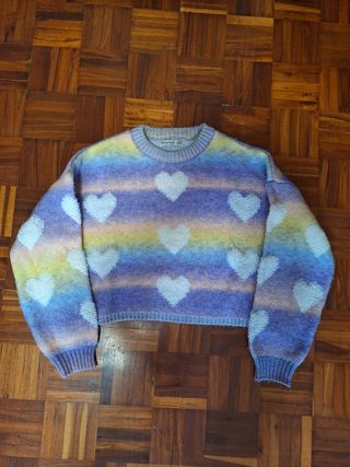 Jersey multicolor corazones