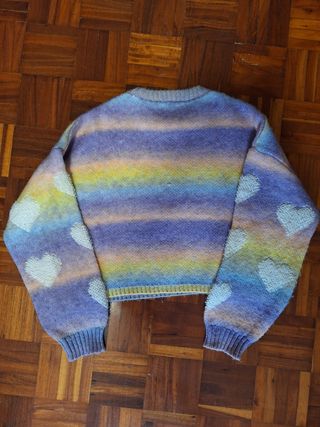 Jersey multicolor corazones