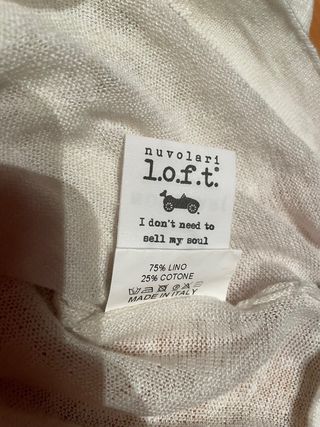 Maglia uomo in lino e cotone tg.XL Nuvolari
