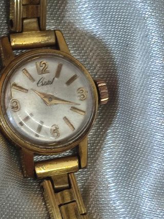 Orologio da Donna ultrasottile in cristallo molto antico