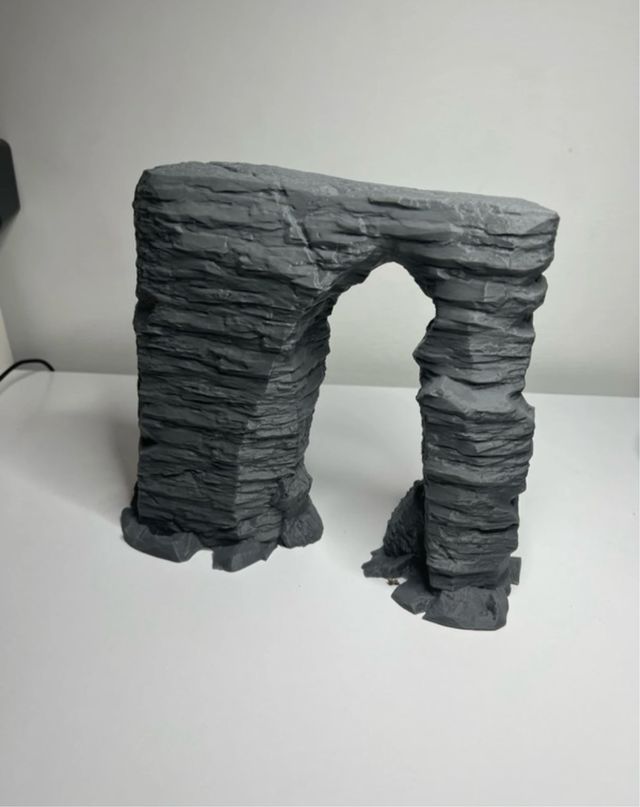 Rocce 3D per gioco di guerra