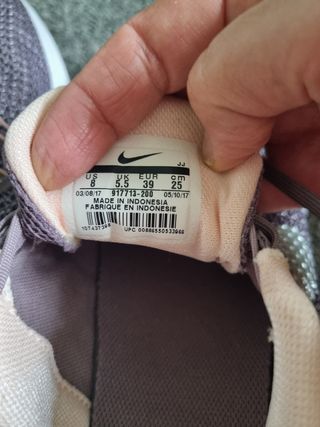 Zapatillas Nike con una sola puesta 
