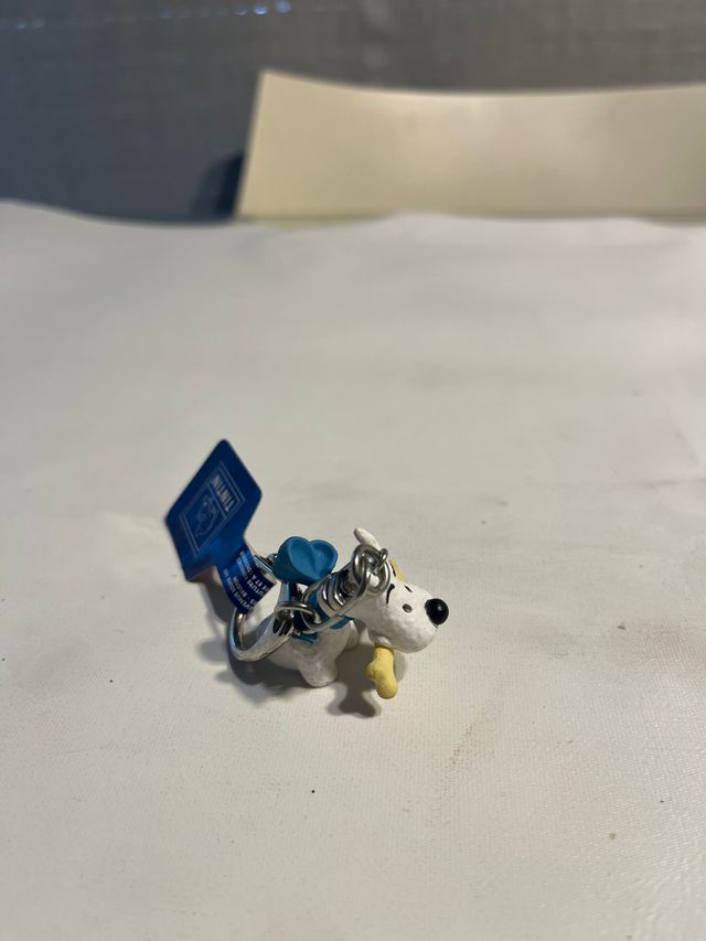 Llavero Milú Tintín PVC - Mounislart- 4 cm