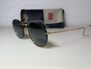 Ray-Ban Round full color- Negras/Doradas