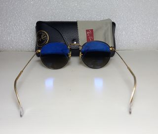 Ray-Ban Round full color- Negras/Doradas