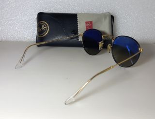 Ray-Ban Round full color- Negras/Doradas