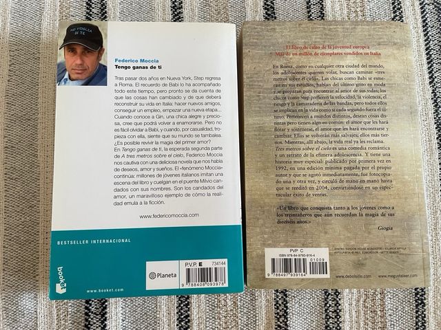 Tres metros sobre el cielo y Tengo ganas de ti