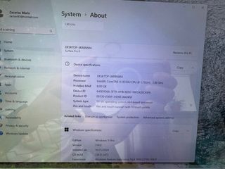 Microsoft Surface Pro 5 - 256Gb Gris
