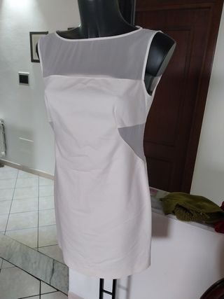Abito bianco Zara - tg.L