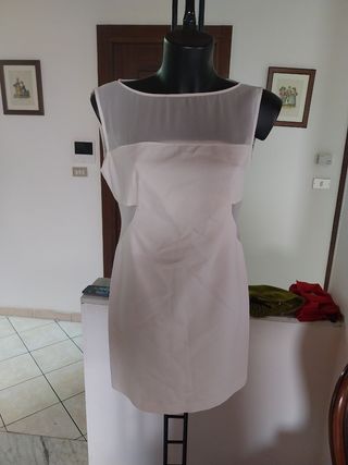 Abito bianco Zara - tg.L