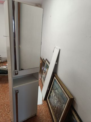 Armario blanco madera