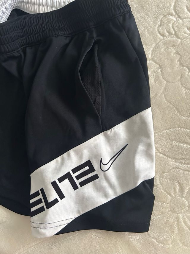 Shorts niño Nike-Elite negros