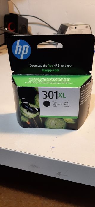 HP 301XL Cartucho tinta negro