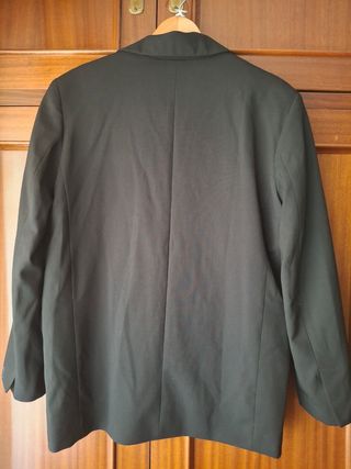 Blazer negro Bershka talla S - oversize.   Sin uso