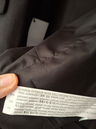 Blazer negro Bershka talla S - oversize.   Sin uso