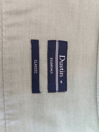 Camisa Oxford Dustín Verde Claro, Talla 6 / 45