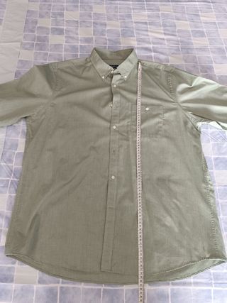 Camisa Oxford Dustín Verde Claro, Talla 6 / 45