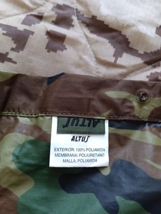 Poncho Impermeable Militar Altus