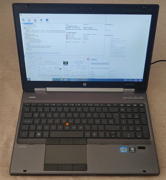 HP EliteBook 8560w - Portatile