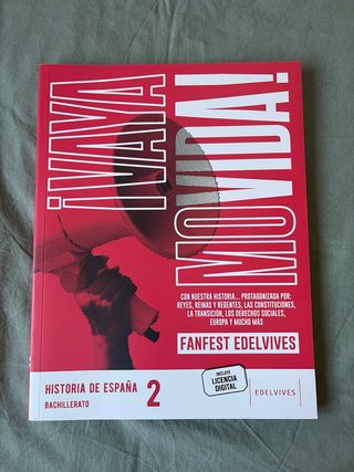Libro de texto 2 bachillerato historia edelvives
