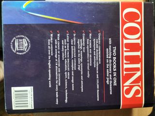 Diccionario Collins en inglés. 
