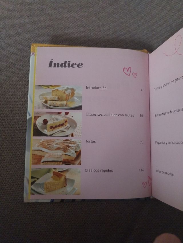 Libros de cocina:Pastelería exprés+Cocinar al horn