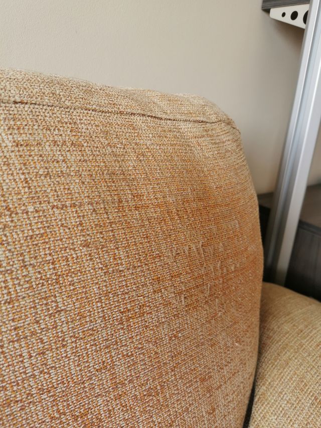 Sofá 3 plazas beige