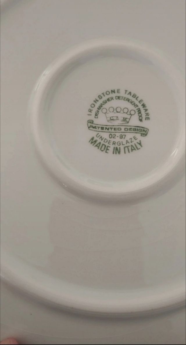 Ironstone Tablewere  juego de  café de porcelana.