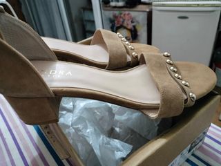Sandalias Zendra Basic beige 39