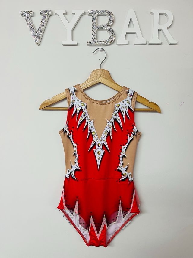 Maillot nuevo para gimnasia rítmica talla 12 niña