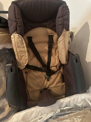 Carrito bebé beige&marrón. Impecable